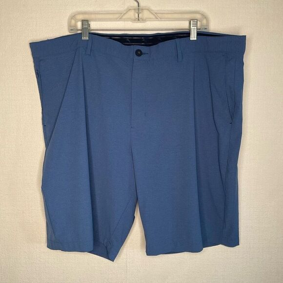 $110 Tommy Bahama Golf Shorts On Par Men's  44 Blue Stretch‎ Logo Grip waist 10” - Picture 5 of 11